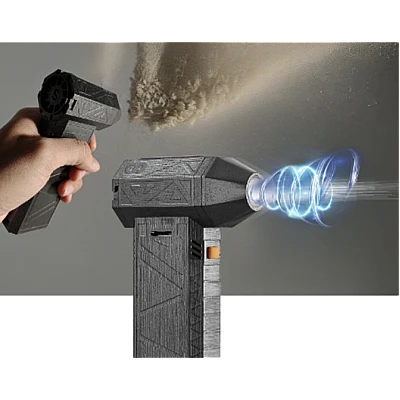 Mini Suflanta aer portabila Violent fan indicator baterie turbo fan 130000 RPM 4 trepte de putere Mini Suflanta aer portabila Violent fan indicator baterie turbo fan 130000 RPM 4 trepte de putere