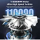 Mini Suflanta aer portabila Violent fan indicator baterie turbo fan 130000 RPM 4 trepte de putere Mini Suflanta aer portabila Violent fan indicator baterie turbo fan 130000 RPM 4 trepte de putere
