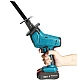 Mini fierastrau tip sabie portabil 2 acumulatori de 48V Mini fierastrau tip sabie portabil 2 acumulatori de 48V