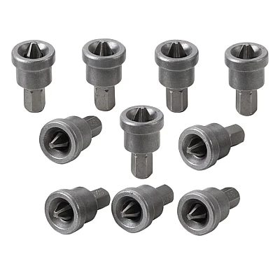 Set 10 biti PH2 cu limitator pentru gips carton Set 10 biti PH2 cu limitator pentru gips carton