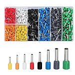 Set 1200 Conectori de sertizare pentru virole de sarma Conector de linie terminala