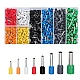 Set 1200 Conectori de sertizare pentru virole de sarma Conector de linie terminala Set 1200 Conectori de sertizare pentru virole de sarma Conector de linie terminala