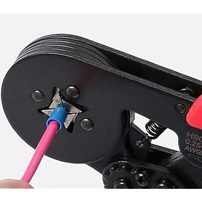 Set 1200 Conectori de sertizare pentru virole de sarma Conector de linie terminala Set 1200 Conectori de sertizare pentru virole de sarma Conector de linie terminala