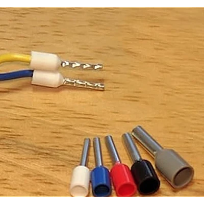 Set 1200 Conectori de sertizare pentru virole de sarma Conector de linie terminala Set 1200 Conectori de sertizare pentru virole de sarma Conector de linie terminala