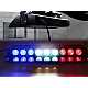 Lampa auto de avertizare stroboscopica semnalizare de urgenta s3 rosu/albastru Lampa auto de avertizare stroboscopica semnalizare de urgenta s3 rosu/albastru