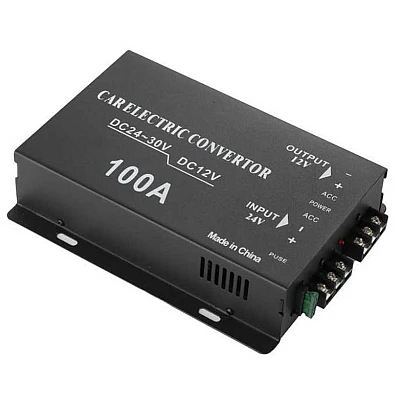 Convertor auto 100A tensiune 24v la 12v Convertor auto 100A tensiune 24v la 12v