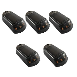 Set 5 lumini solare pentru acoperisul masinii cu inductie de lumina