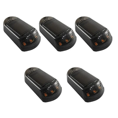 Set 5 lumini solare pentru acoperisul masinii cu inductie de lumina Set 5 lumini solare pentru acoperisul masinii cu inductie de lumina