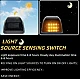 Set 5 lumini solare pentru acoperisul masinii cu inductie de lumina