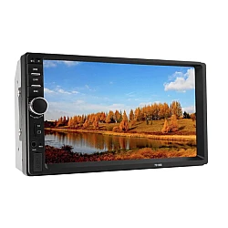 Mp5 player auto bluetooth 7018B 2 x DIN 45 x 4 W 7 inch USB ecran Touchscreen