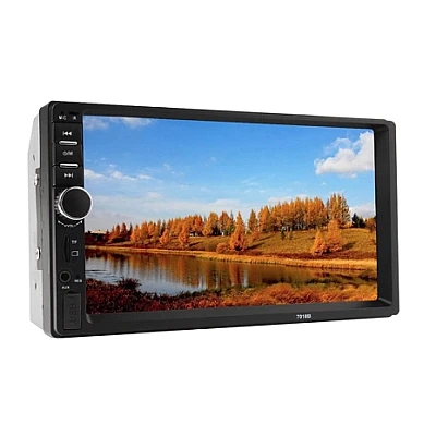 Mp5 player auto bluetooth 7018B 2 x DIN 45 x 4 W 7 inch USB ecran Touchscreen Mp5 player auto bluetooth 7018B 2 x DIN 45 x 4 W 7 inch USB ecran Touchscreen