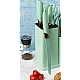 Set ustensile bucatarie 19 piese silicon alimentar cutite tocator termorezistente antiaderente suport blat VERDE MENTA Set ustensile bucatarie 19 piese silicon alimentar cutite tocator termorezistente antiaderente suport blat VERDE MENTA