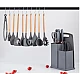 Set ustensile bucatarie 19 piese silicon alimentar cutite tocator termorezistente antiaderente suport blat GRI Set ustensile bucatarie 19 piese silicon alimentar cutite tocator termorezistente antiaderente suport blat GRI