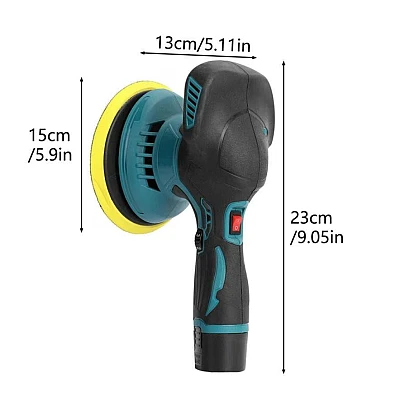 Masina de polisat auto fara fir 6 viteze 300W indicator LED Masina de polisat auto fara fir 6 viteze 300W indicator LED