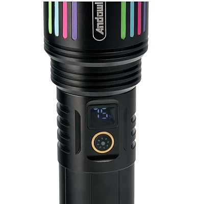 Lanterna LED puternica profesionala reincarcabila Andowl Q ST69 Lanterna LED puternica profesionala reincarcabila Andowl Q ST69