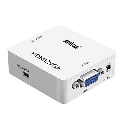Convertor HDMI la VGA 4K cu audio Q JC144 Convertor HDMI la VGA 4K cu audio Q JC144