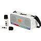 Boxa Bluetooth fara fir cu iluminare LED RGB si 2 microfoane karaoke Andowl Q YX9527 Boxa Bluetooth fara fir cu iluminare LED RGB si 2 microfoane karaoke Andowl Q YX9527