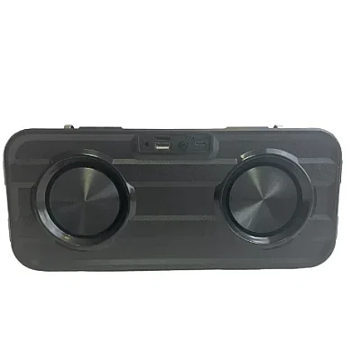 Boxa Bluetooth fara fir cu iluminare LED RGB si 2 microfoane karaoke Andowl Q YX9527 Boxa Bluetooth fara fir cu iluminare LED RGB si 2 microfoane karaoke Andowl Q YX9527