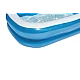 Set Piscina gonflabila dreptunghiulara 201x150x51cm 2 inele Family Pool + Pompa electrica cadou