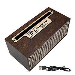 Boxa Bluetooth Andowl Q YX1620 model retro cu suport telefon