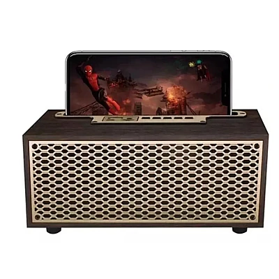 Boxa Bluetooth Andowl Q YX1620 model retro cu suport telefon Boxa Bluetooth Andowl Q YX1620 model retro cu suport telefon