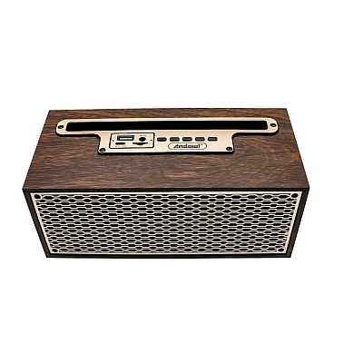 Boxa Bluetooth Andowl Q YX1620 model retro cu suport telefon Boxa Bluetooth Andowl Q YX1620 model retro cu suport telefon