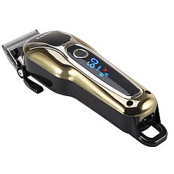 Aparat de tuns profesional Kemei KM1990 cu acumulator afisaj LCD lama reglabila