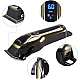 Aparat de tuns profesional Kemei KM1990 cu acumulator afisaj LCD lama reglabila Aparat de tuns profesional Kemei KM1990 cu acumulator afisaj LCD lama reglabila