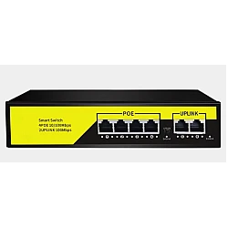 Comutator inteligent de retea Andowl Q JH09 POE cu 6 porturi 100M