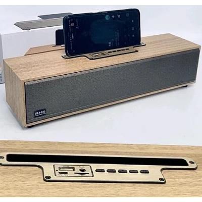 Boxa Bluetooth Retro cu Suport pentru Telefon Mobil Andowl Q YX2240 Boxa Bluetooth Retro cu Suport pentru Telefon Mobil Andowl Q YX2240
