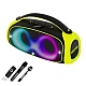 Boxa Bluetooth wireless cu radio iluminare RGB 2 microfoane si telecomanda Andowl Q YX59 Boxa Bluetooth wireless cu radio iluminare RGB 2 microfoane si telecomanda Andowl Q YX59