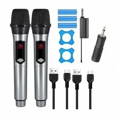 Set 2 microfoane wireless Andowl Q MIC001 Set 2 microfoane wireless Andowl Q MIC001