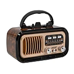 Radio portabil cu bluetooth model retro Q SY 721 cu incarcare solara