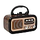 Radio portabil cu bluetooth model retro Q SY 721 cu incarcare solara Radio portabil cu bluetooth model retro Q SY 721 cu incarcare solara