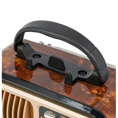 Radio portabil cu bluetooth model retro Q SY 721 cu incarcare solara Radio portabil cu bluetooth model retro Q SY 721 cu incarcare solara
