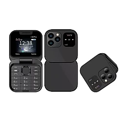 Mini telefon pliabil P9 PRO FM Afisaj mic
