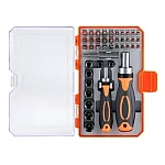 Set surubelnite cu clichet Andowl 42 în 1 Q GJ001 Portocaliu/Negru