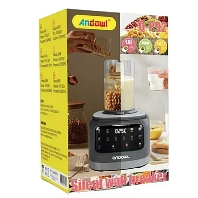 Blender electric multifunctional 1.6L 800W Andowl Q P92 Gri Blender electric multifunctional 1.6L 800W Andowl Q P92 Gri