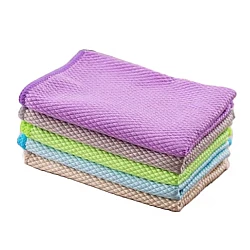 Set 5 Lavete microfibra reutilizabile 40x30 cm super absorbante