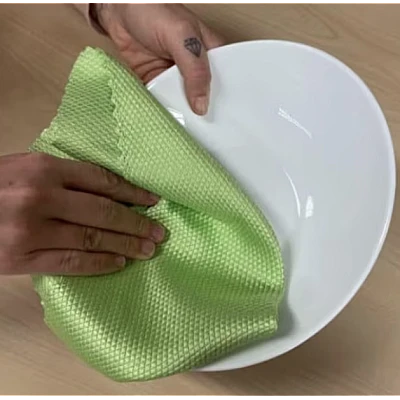 Set 5 Lavete microfibra reutilizabile 40x30 cm super absorbante Set 5 Lavete microfibra reutilizabile 40x30 cm super absorbante
