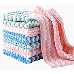 Set 5 prosoape de bucatarie 30 x 30 cm microfibra