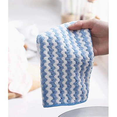 Set 5 prosoape de bucatarie 30 x 30 cm microfibra Set 5 prosoape de bucatarie 30 x 30 cm microfibra