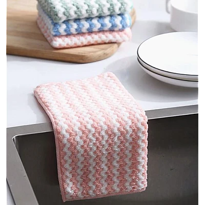 Set 5 prosoape de bucatarie 30 x 30 cm microfibra Set 5 prosoape de bucatarie 30 x 30 cm microfibra