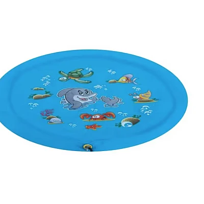 Covoras de joaca gonflabil cu fantana 170 cm Covoras de joaca gonflabil cu fantana 170 cm