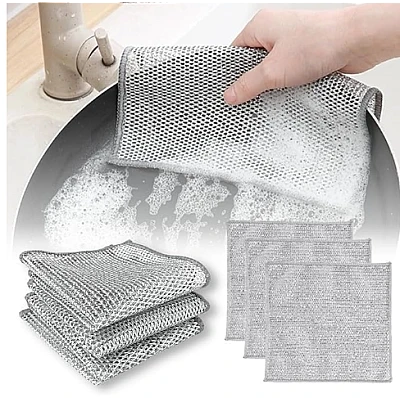 Set Lavete din microfibra cu doua straturi anti zgarieturi 5+5 Gratis Set Lavete din microfibra cu doua straturi anti zgarieturi 5+5 Gratis