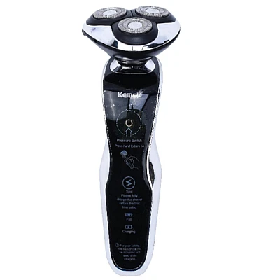 Aparat de ras electric fara fir Kemei KM 8006 pentru barbierit umed si uscat Aparat de ras electric fara fir Kemei KM 8006 pentru barbierit umed si uscat