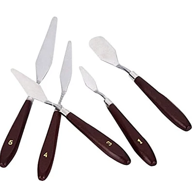 Set 5 Spatule profesionale pentru patiserie Set 5 Spatule profesionale pentru patiserie