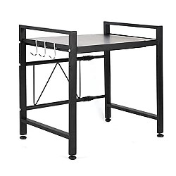 Raft multifunctional bucatarie de depozitare pentru cuptor cu microunde telescopic reglabil
