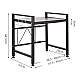 Raft multifunctional bucatarie de depozitare pentru cuptor cu microunde telescopic reglabil Raft multifunctional bucatarie de depozitare pentru cuptor cu microunde telescopic reglabil