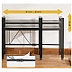 Raft multifunctional bucatarie de depozitare pentru cuptor cu microunde telescopic reglabil Raft multifunctional bucatarie de depozitare pentru cuptor cu microunde telescopic reglabil